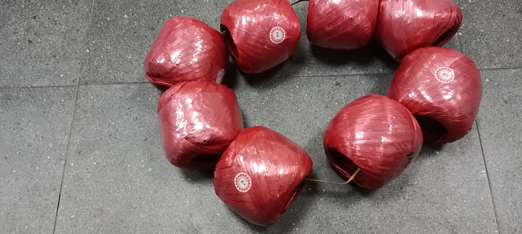 红色包装绳尼龙绳草球900846R